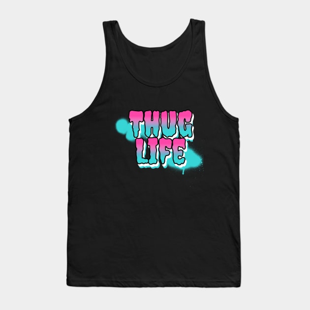 Thug life Cool Design Tank Top by Stevie26